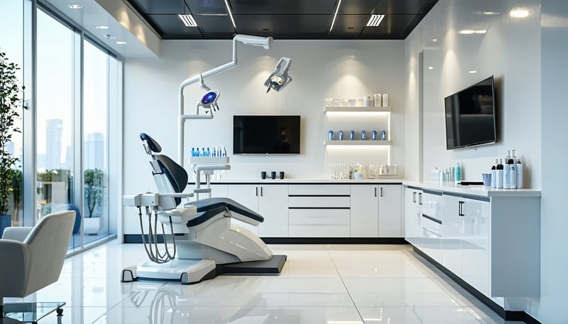 Modern dental office at Mora Dental Studio